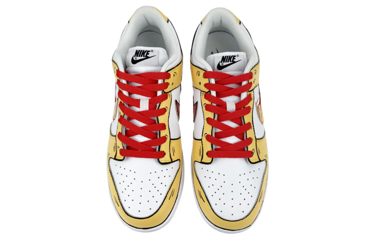 Shop (W) [定制鞋款] 耐克Dunk Low '数码兽红黄亚古兽' DD7099-100(Team叁-女款亚古兽红黄)