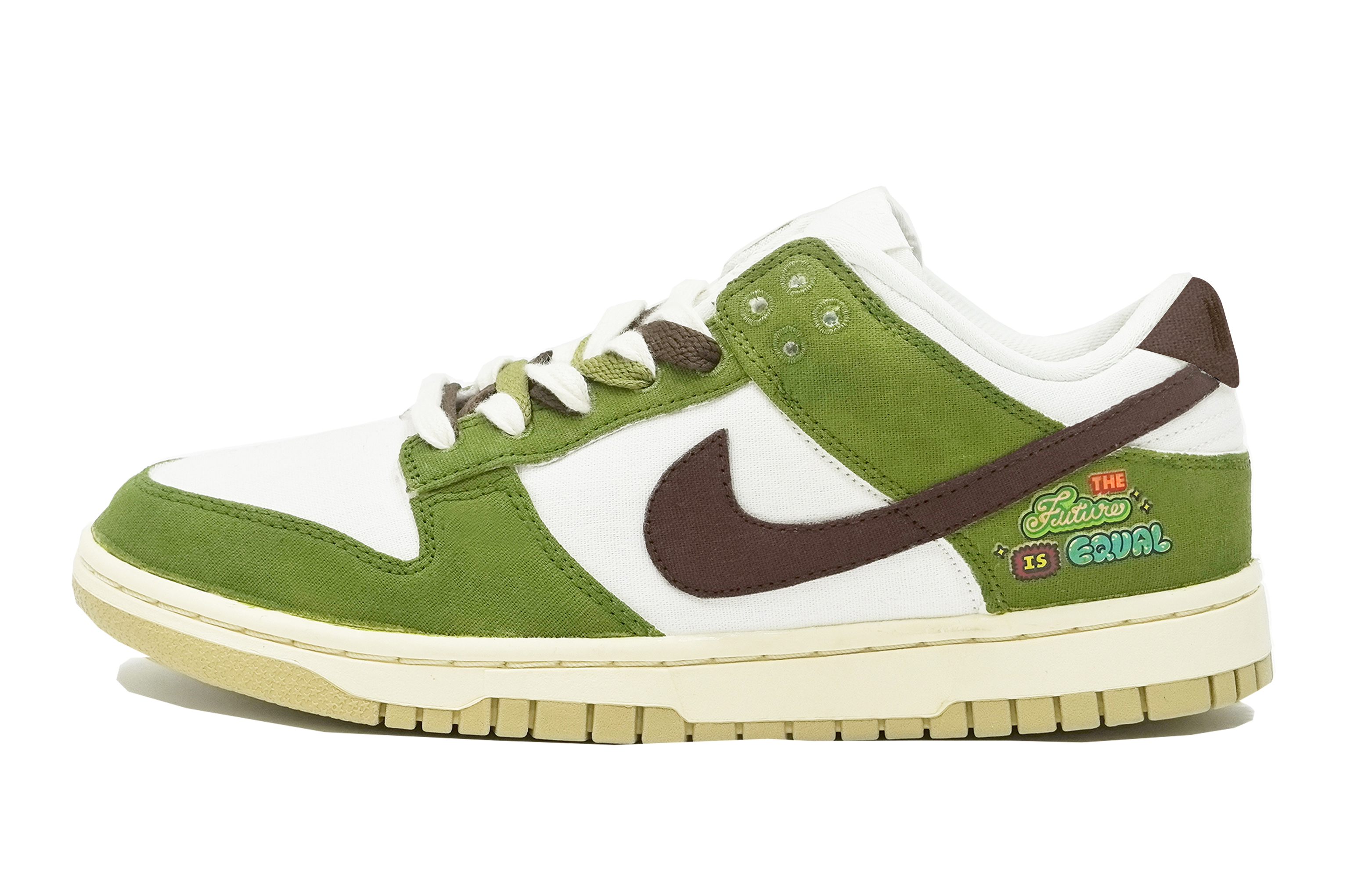 Buy (W) [定制鞋款] 耐克Dunk Low '杏仁牛油果奶昔' FD0868-133(Team14-巴旦木牛油果S-Box)