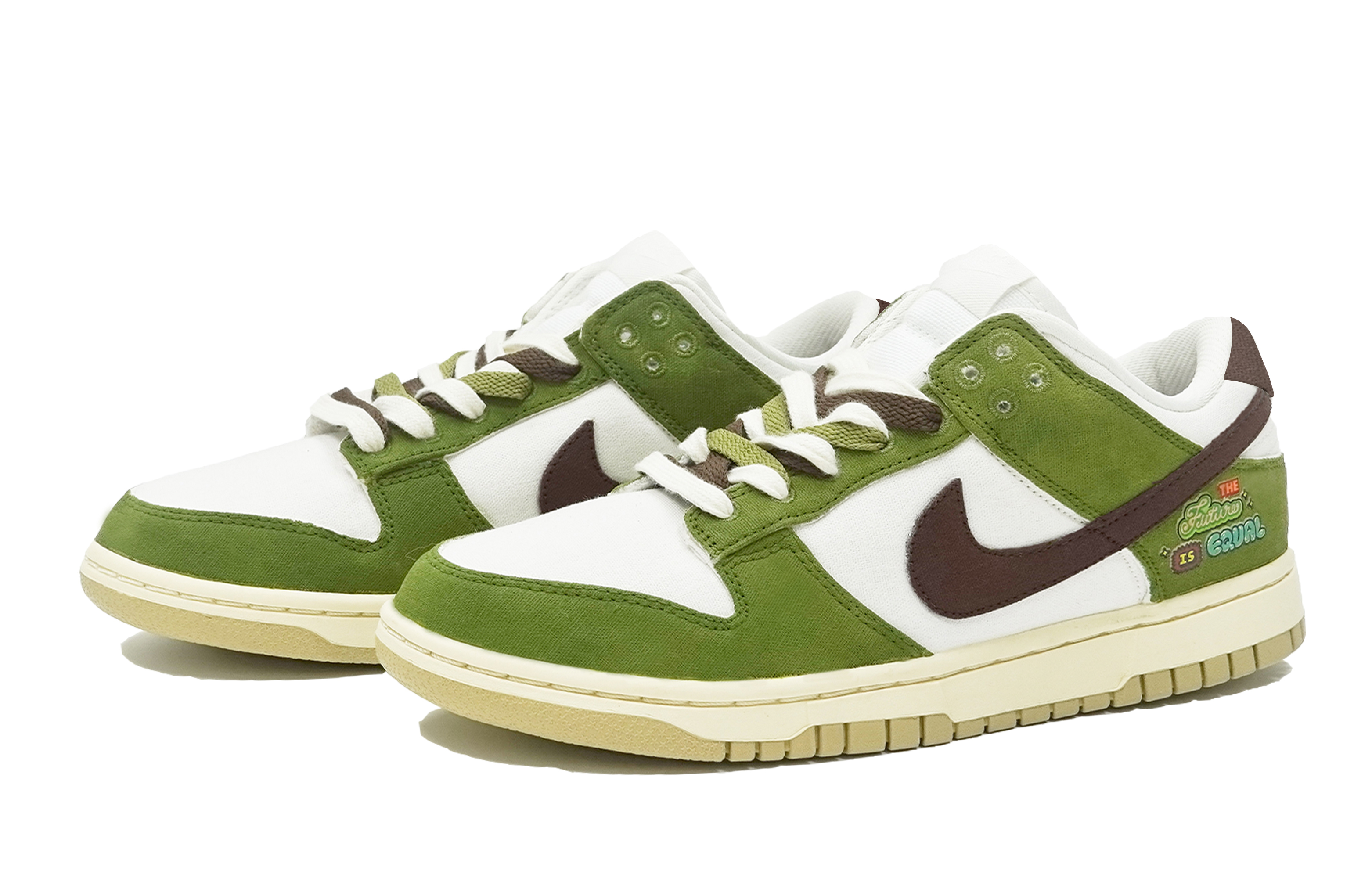 Lookbook (W) [定制鞋款] 耐克Dunk Low '杏仁牛油果奶昔' FD0868-133(Team14-巴旦木牛油果S-Box)