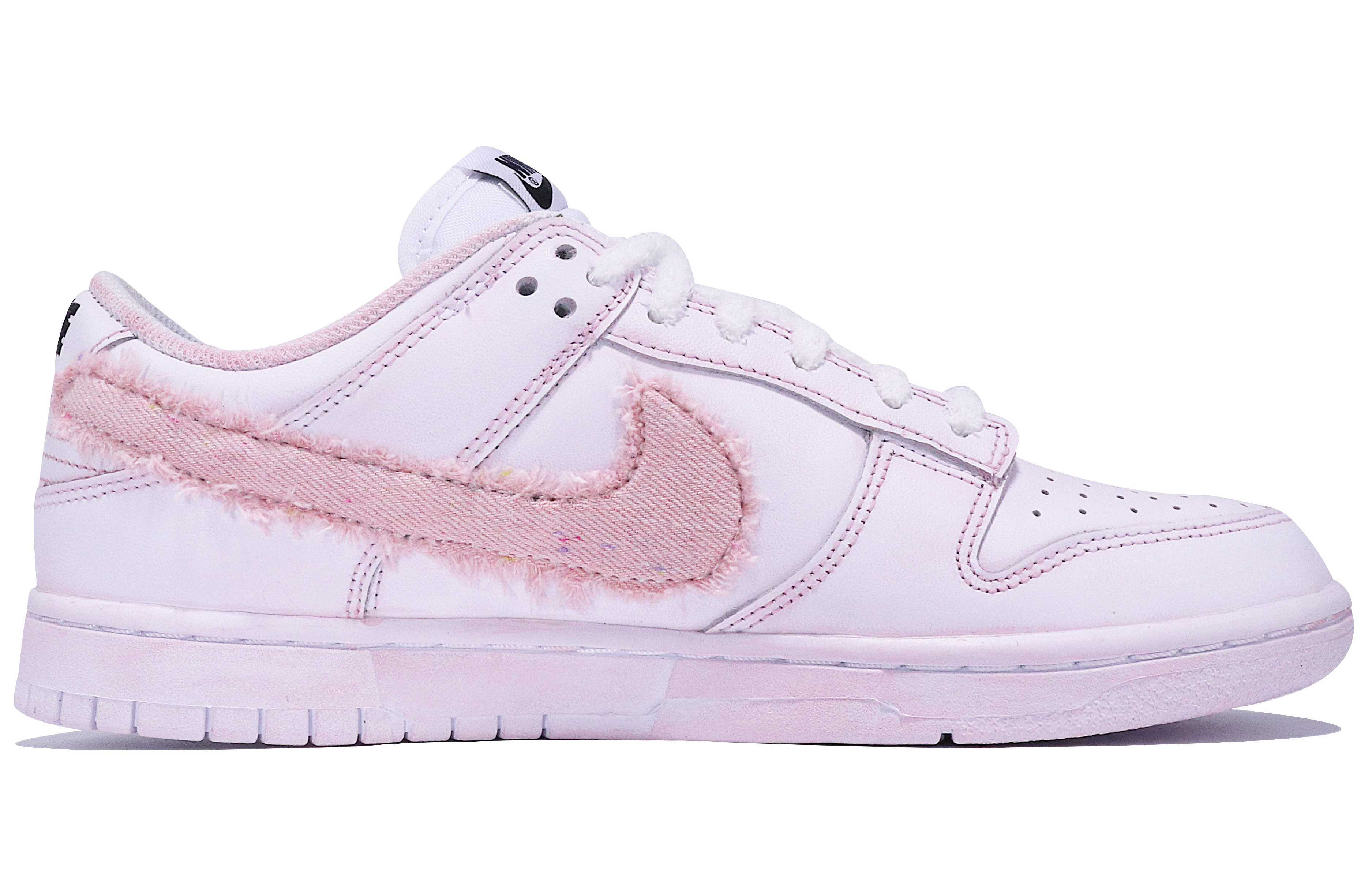 Order (W) 나이키 덩크 로우 '애니멀 프린트' (커스텀) DD7099-100(TeamTen-女款DK复古粉钩)
