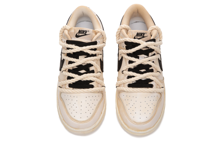 Shop (W) [Zapatos Personalizados] Nike Dunk Low 'Estampado Animal' DD7099-100(Team拾肆-女款做旧米QD)