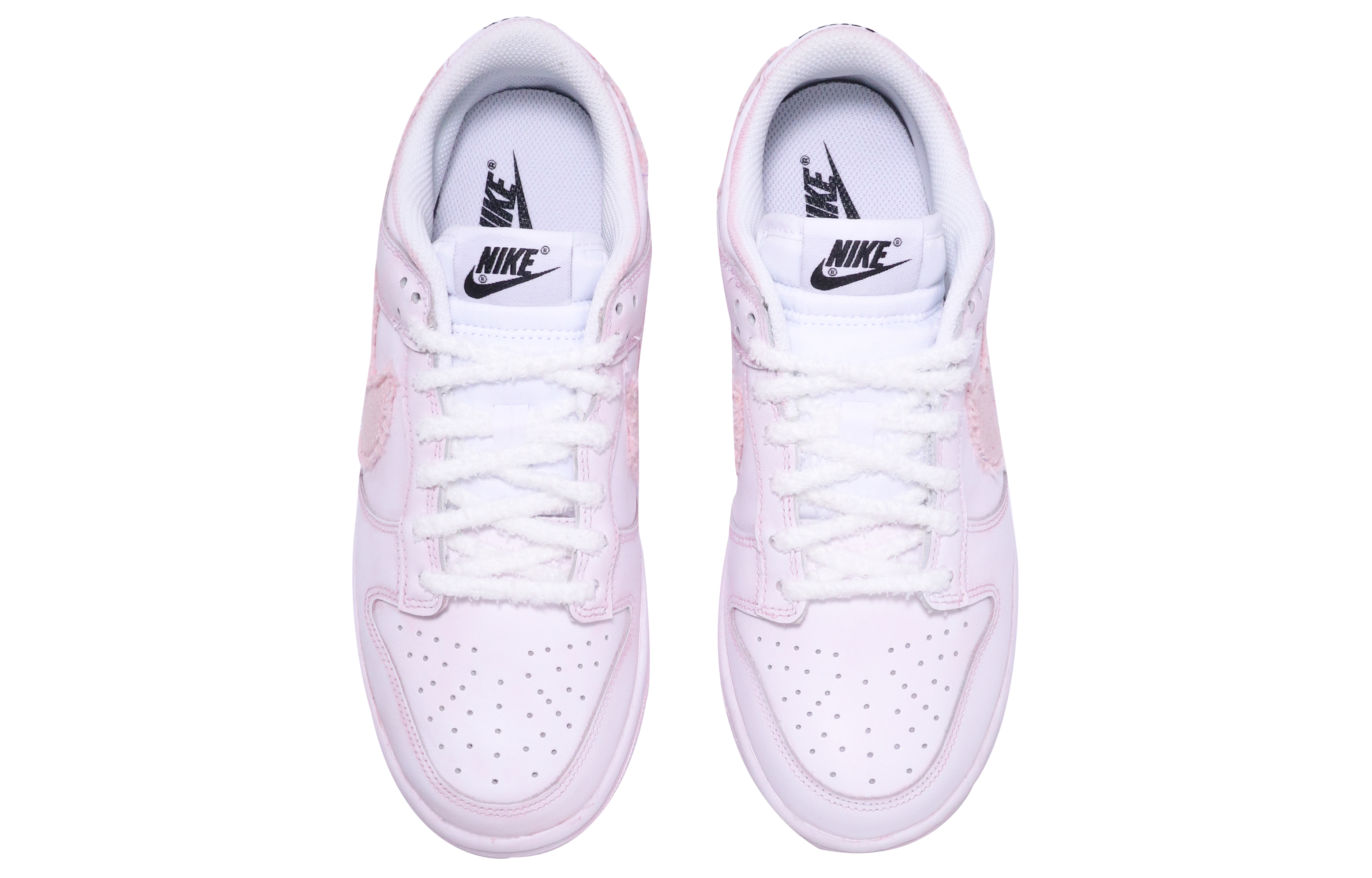 Shop (W) 나이키 덩크 로우 '애니멀 프린트' (커스텀) DD7099-100(TeamTen-女款DK复古粉钩)