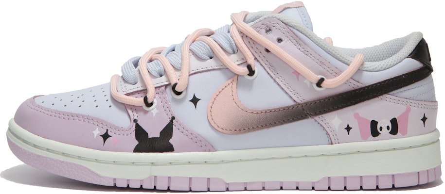 【客製化球鞋】Nike Dunk Low "Atmosphere Pink" 卡通 可愛 粉黑漸變 低筒 滑板鞋 女款 粉紫 Buy 【客製化球鞋】Nike Dunk Low "Atmosphere Pink" 卡通 可愛 粉黑漸變 低筒 滑板鞋 女款 粉紫