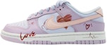 Buy (W) 【カスタムシューズ】(女性用) ナイキ ダンク ロー『アトモスフィア ピンク ブルーパープル』 DD1503-001(Team48-心动讯号)