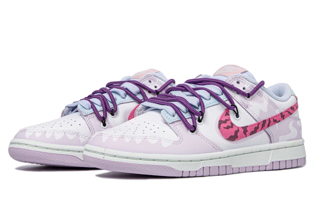 (W) Nike Dunk Low "Atmósfera Rosa" Personalizadas Da Vinci DD1503-001(TeamM-女款粉红动物园粉红紫白) Lookbook (W) Nike Dunk Low "Atmósfera Rosa" Personalizadas Da Vinci DD1503-001(TeamM-女款粉红动物园粉红紫白)