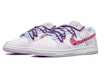Lookbook (W) Nike Dunk Low "Atmósfera Rosa" Personalizadas Da Vinci DD1503-001(TeamM-女款粉红动物园粉红紫白)
