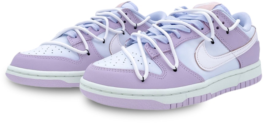 (W) Zapatillas Nike Dunk Low 'Atmosphere Pink' Personalizadas DD1503-001(Team44-葡萄椰椰) Lookbook (W) Zapatillas Nike Dunk Low 'Atmosphere Pink' Personalizadas DD1503-001(Team44-葡萄椰椰)