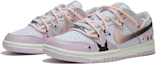 Lookbook 【客製化球鞋】Nike Dunk Low "Atmosphere Pink" 卡通 可愛 粉黑漸變 低筒 滑板鞋 女款 粉紫