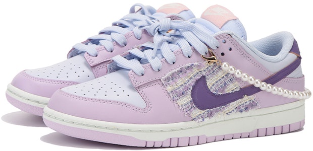 (W) 【定制鞋】耐克Dunk Low '粉色氛围' DD1503-001(Team拾伍-女款香风) Lookbook (W) 【定制鞋】耐克Dunk Low '粉色氛围' DD1503-001(Team拾伍-女款香风)