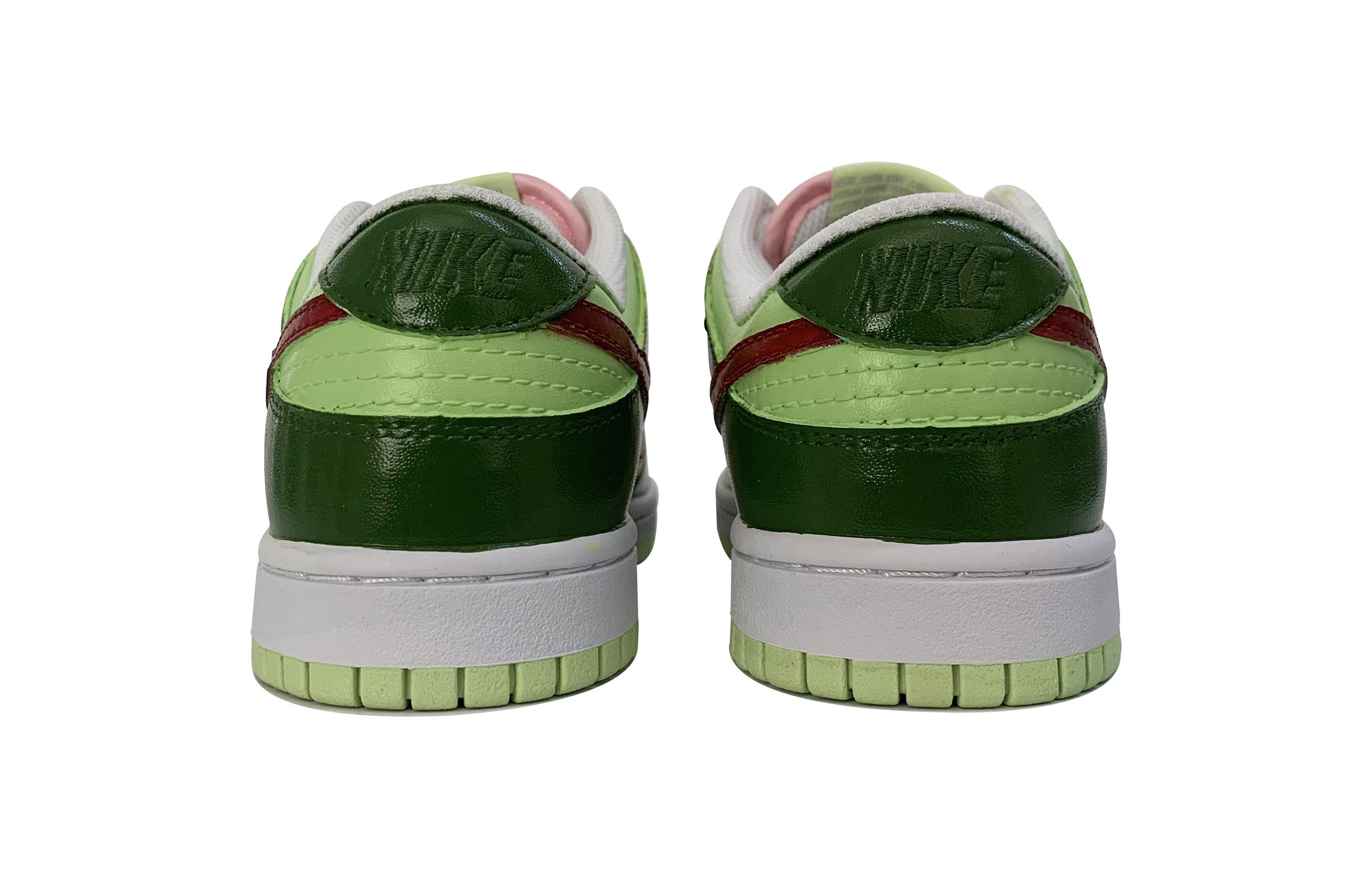 Shop (W) [カスタムシューズ] (女性用) ナイキ ダンク ロー 'アボカド バブルガム グラフィティ' DD1503-600(TeamD-女款牛油果泡泡糖)