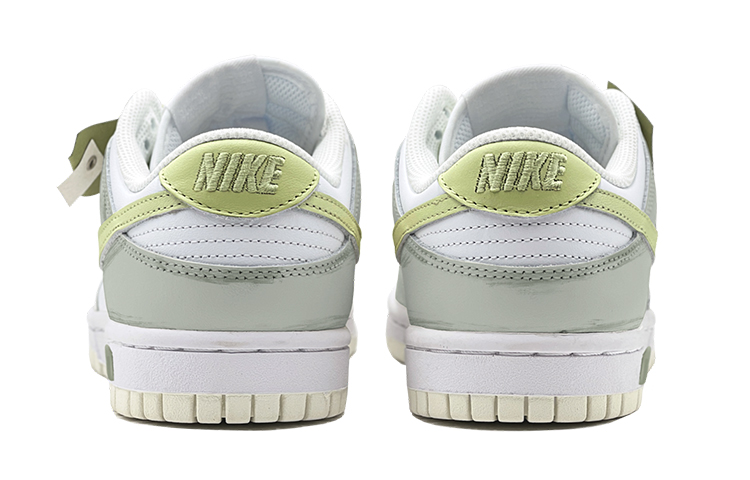 Shop (W) [Sepatu Kustom] Nike Dunk Low 'Avocado Cake - Hijau Putih' DD1503-121(TeamS-抹茶绿时尚印标)