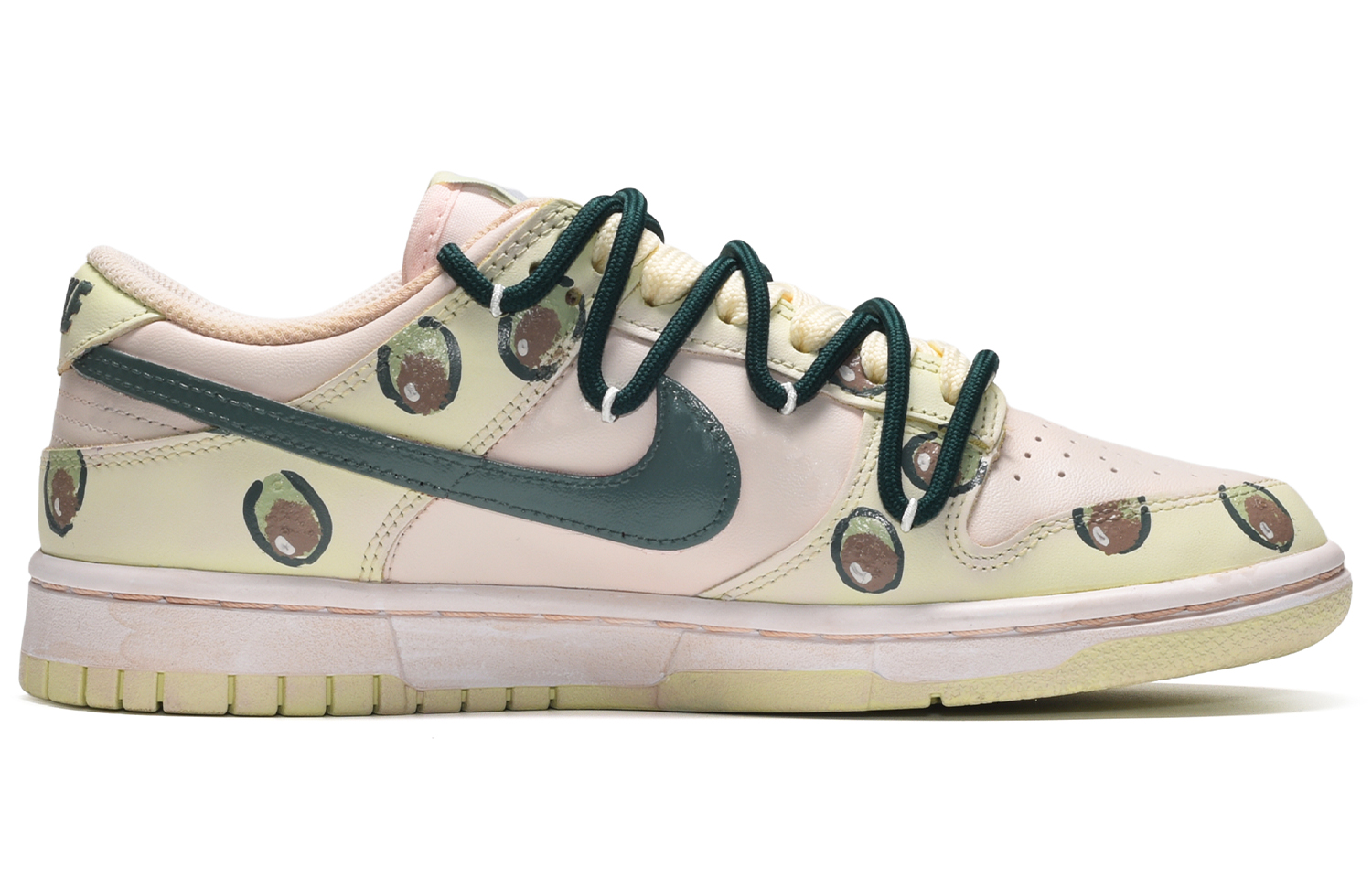 Order (W) [Kasut Custom] Nike Dunk Rendah 'Avocado Dopamine' DD1503-600(TeamE-女款牛油果粉绿)