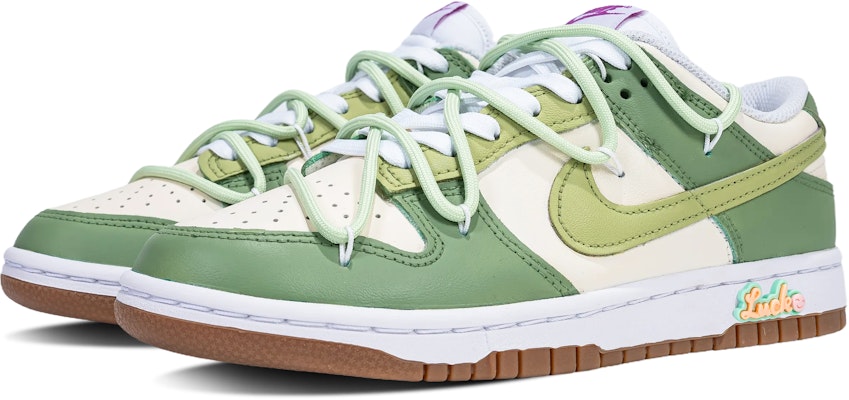 (W) 나이키 덩크 로우 '아보카도 그린' (커스텀) FB7173-131(Team拾陆-女款牛油果绿) Lookbook (W) 나이키 덩크 로우 '아보카도 그린' (커스텀) FB7173-131(Team拾陆-女款牛油果绿)