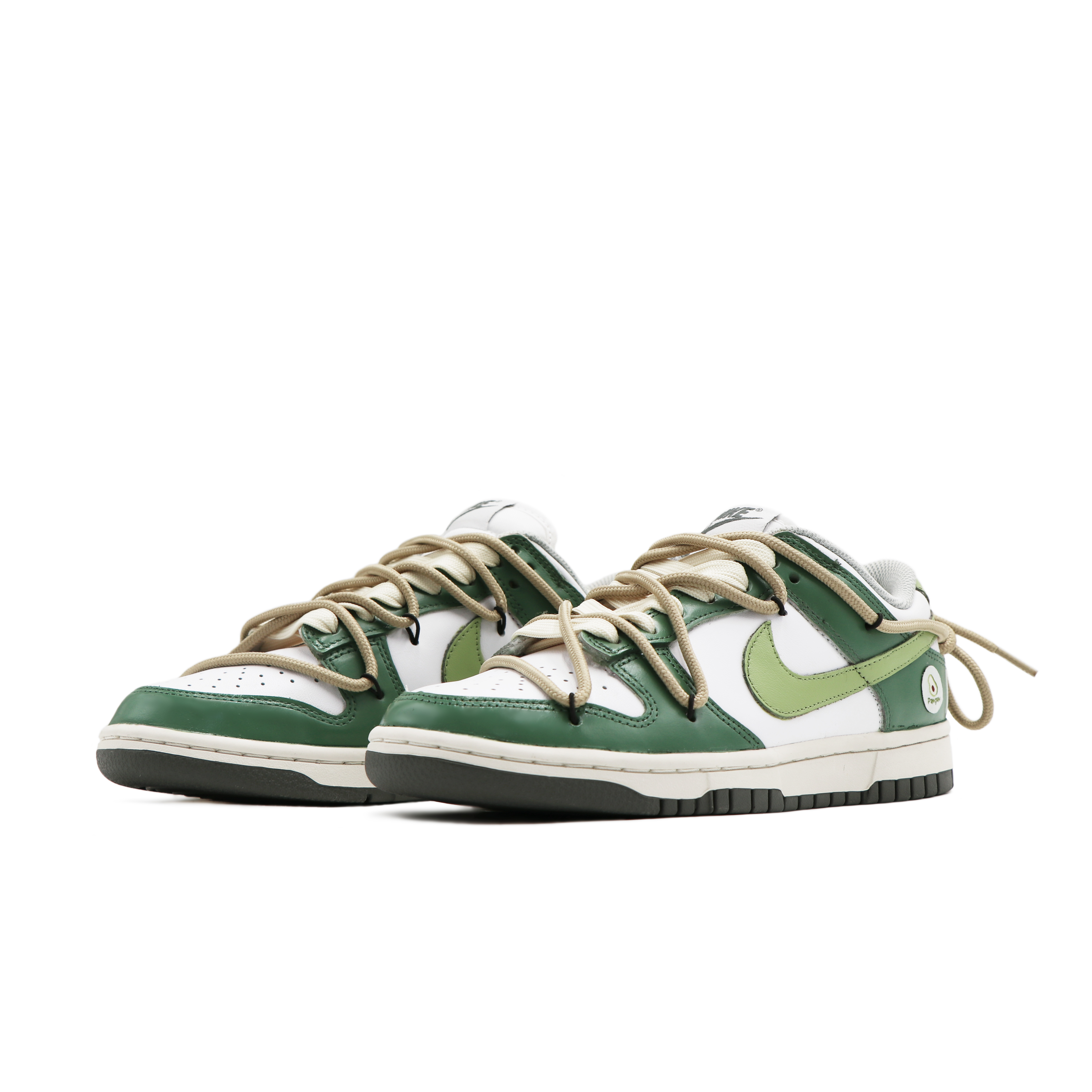 Lookbook (W) [Zapatos Personalizados] Nike Dunk Low 'Verde Aguacate' DD1503-117(Team17-牛油果绿)
