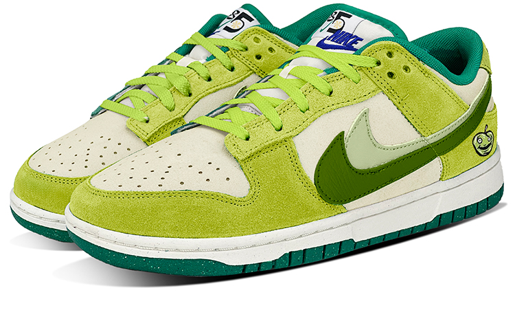 Lookbook (W) 나이키 덩크 로우 '아보카도 그린' (커스텀) DO9457-101(TeamY-女款双青苹果米绿)