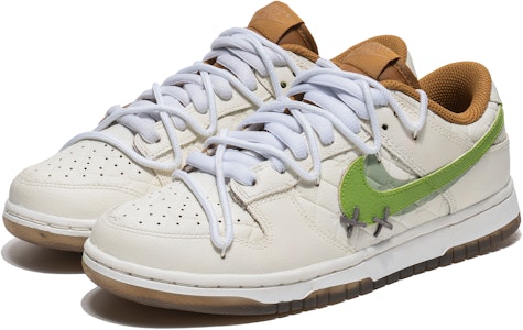 【客製球鞋】 Nike Dunk Low 牛油果牛奶 雙勾 小麥 百搭 休閒 低筒 板鞋 女款 白綠 Order 【客製球鞋】 Nike Dunk Low 牛油果牛奶 雙勾 小麥 百搭 休閒 低筒 板鞋 女款 白綠