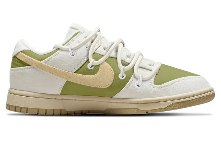 Order (W) [Kasut Tersuai] Nike Dunk Low 'Avokado Hijau Pastel' FD0868-133(TeamY-女款复古牛油果米绿)