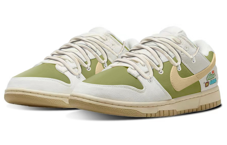 Lookbook (W) [Kasut Tersuai] Nike Dunk Low 'Avokado Hijau Pastel' FD0868-133(TeamY-女款复古牛油果米绿)