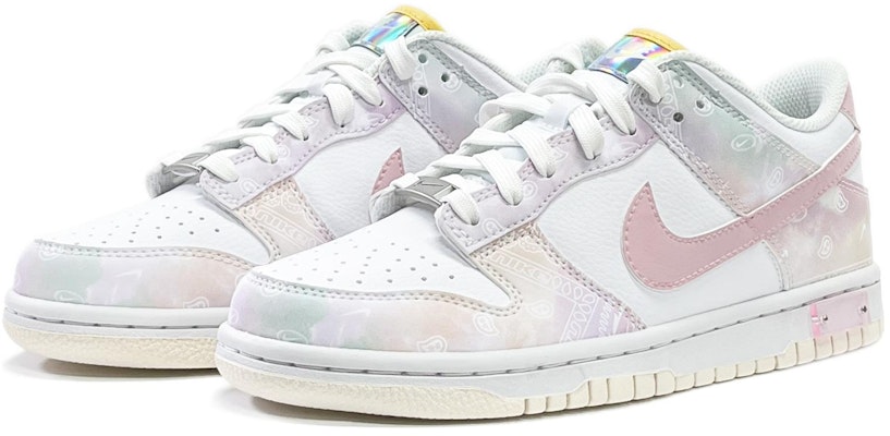 【訂製球鞋】Nike Dunk Low 初一文化baby pink腰果花 清新乾淨 高級 特別禮盒 低筒 轉板鞋 女款 粉藍 Lookbook 【訂製球鞋】Nike Dunk Low 初一文化baby pink腰果花 清新乾淨 高級 特別禮盒 低筒 轉板鞋 女款 粉藍