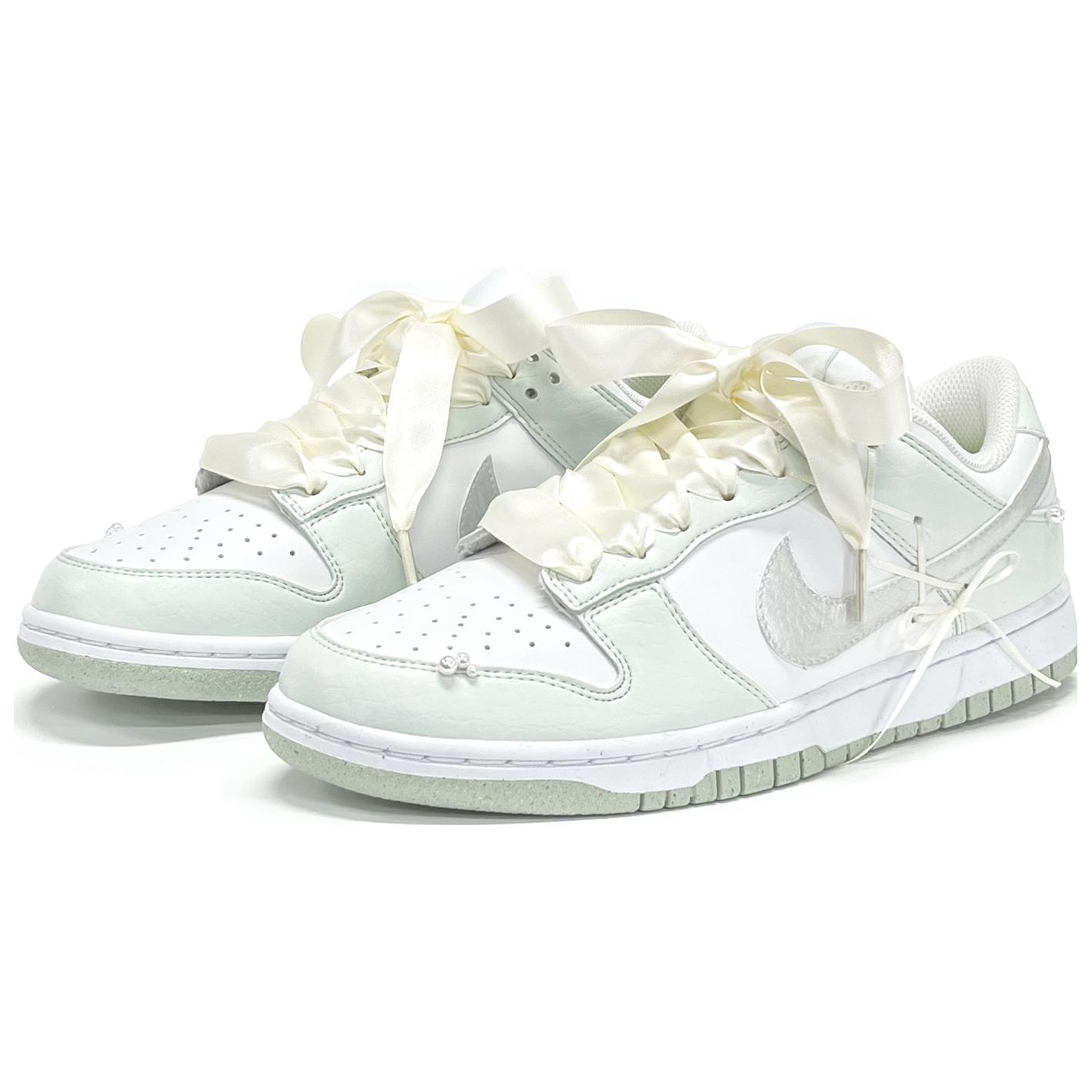 Shop (W) 나이키 덩크 로우 "발레걸 - 화이트 민트" DN1431-102(TeamTwo-芭蕾女孩)