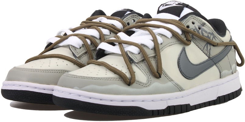 (W) 【カスタムシューズ】(女性用) ナイキ ダンク ロー「バンブーブリーズ」 DD1503-101(Team33-竹林清风-女款) Lookbook (W) 【カスタムシューズ】(女性用) ナイキ ダンク ロー「バンブーブリーズ」 DD1503-101(Team33-竹林清风-女款)