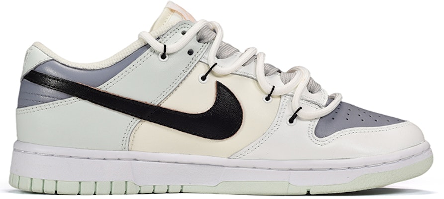 (W) 나이키 덩크 로우 '스마일리 디컨스트럭티드 베이지 그린 캔버스' DD1503-104(TeamE-女款帆布贴灰白) Order (W) 나이키 덩크 로우 '스마일리 디컨스트럭티드 베이지 그린 캔버스' DD1503-104(TeamE-女款帆布贴灰白)