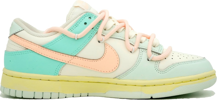 【定製球鞋】Nike Dunk Low Barely Green 多巴胺 淺色系 休閒 防滑耐磨 低筒 板鞋 女款 薄荷綠· Order 【定製球鞋】Nike Dunk Low Barely Green 多巴胺 淺色系 休閒 防滑耐磨 低筒 板鞋 女款 薄荷綠·