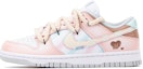 Order 【客製化球鞋】Nike Dunk Low 海邊假期 少女 休閒 搭配任何服裝 防滑緩震耐磨 低筒 板鞋 女款 粉白色