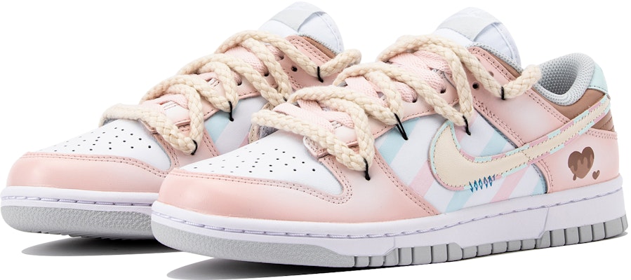 (W) 나이키 덩크 로우 '비치 홀리데이 핑크 화이트' (커스텀) DD1503-103(TeamThree-海边假日粉白) Shop (W) 나이키 덩크 로우 '비치 홀리데이 핑크 화이트' (커스텀) DD1503-103(TeamThree-海边假日粉白)