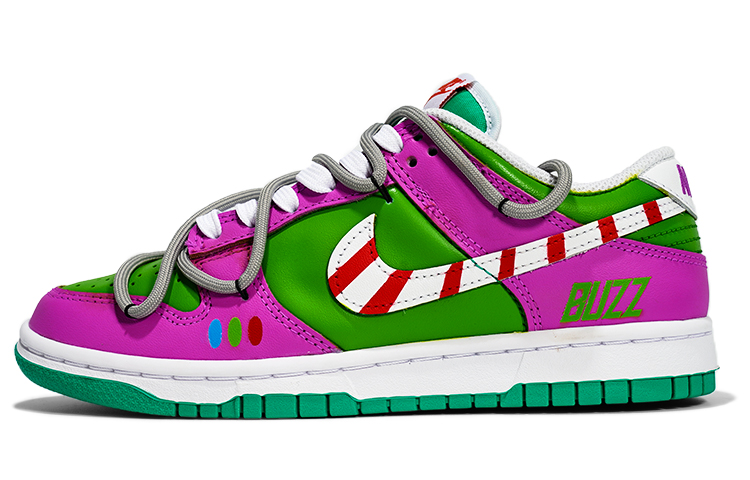 Buy (W) [Zapatos Personalizados] Nike Dunk Low 'Berry Buzz' FD9924-311(TeamI-女款BUZZ-k紫绿)