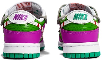 【定制球鞋】Nike Dunk Low 莓刻 BUZZ 童趣 低幫 板鞋 女款 紫綠 Shop 【定制球鞋】Nike Dunk Low 莓刻 BUZZ 童趣 低幫 板鞋 女款 紫綠