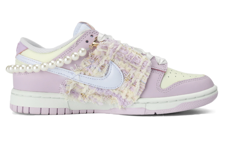 Order (W) [Zapatos Personalizados] Nike Dunk Low 'Grabado Berry Ñame Morado' DD1503-001(TeamI-女款紫芋小香风黄紫)