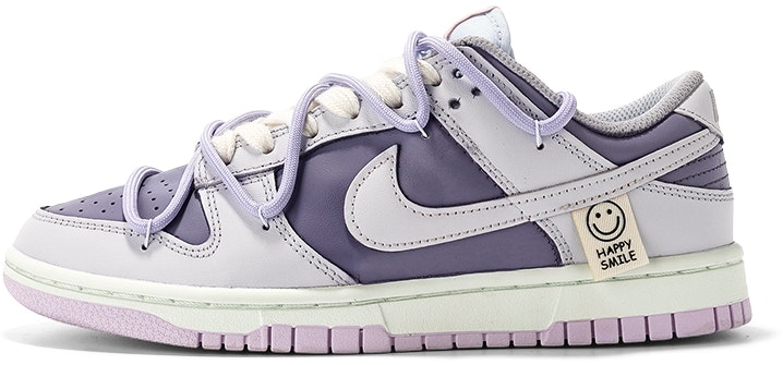 custom-shoes-women-nike-dunk-low-berry-yogurt-smiley