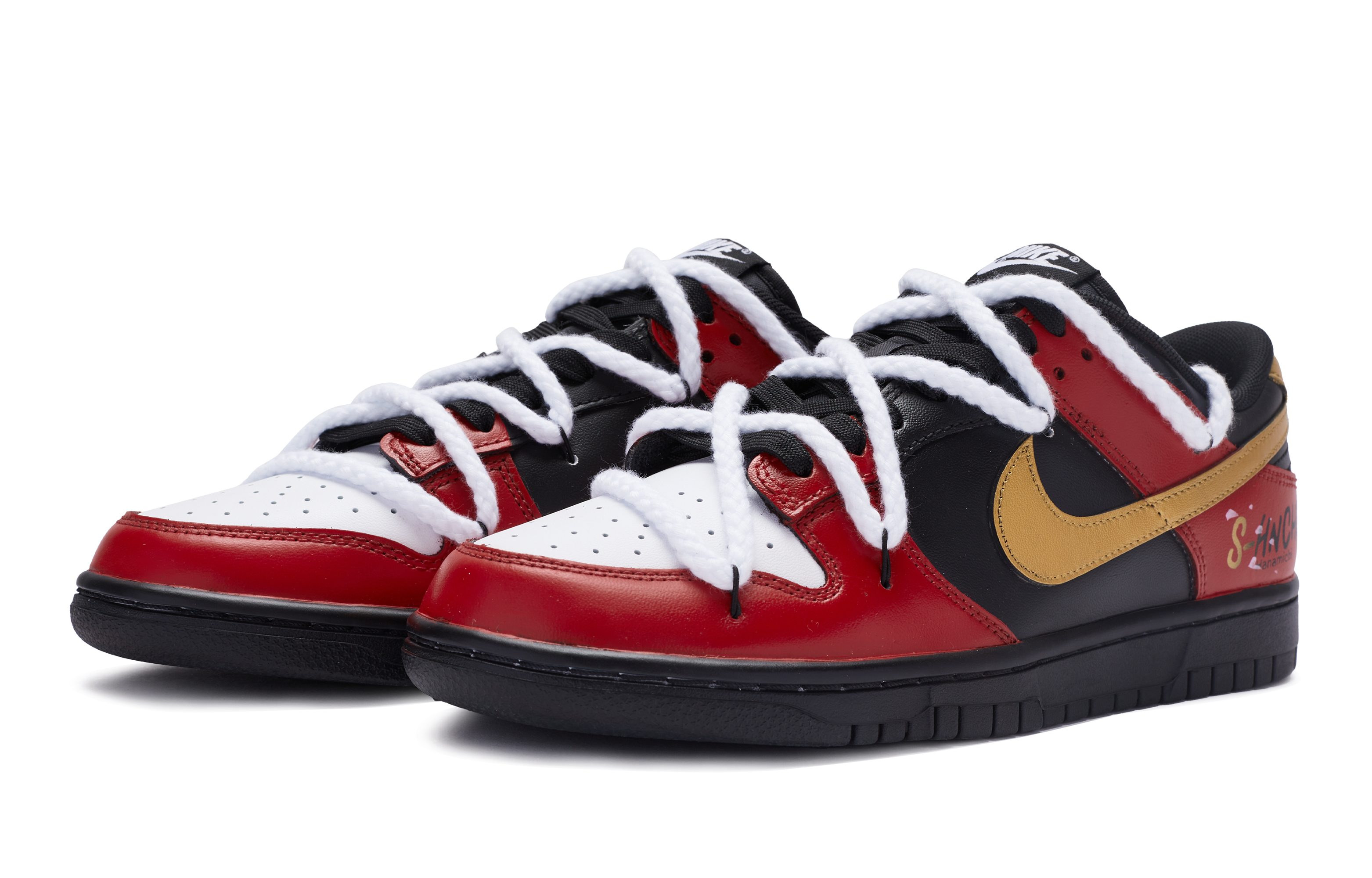 Lookbook (W) [Kasut Kustom] Nike Dunk Low 'BIGNIU Hot-Blooded' DD1503-101(TeamR-女款天才樱木)