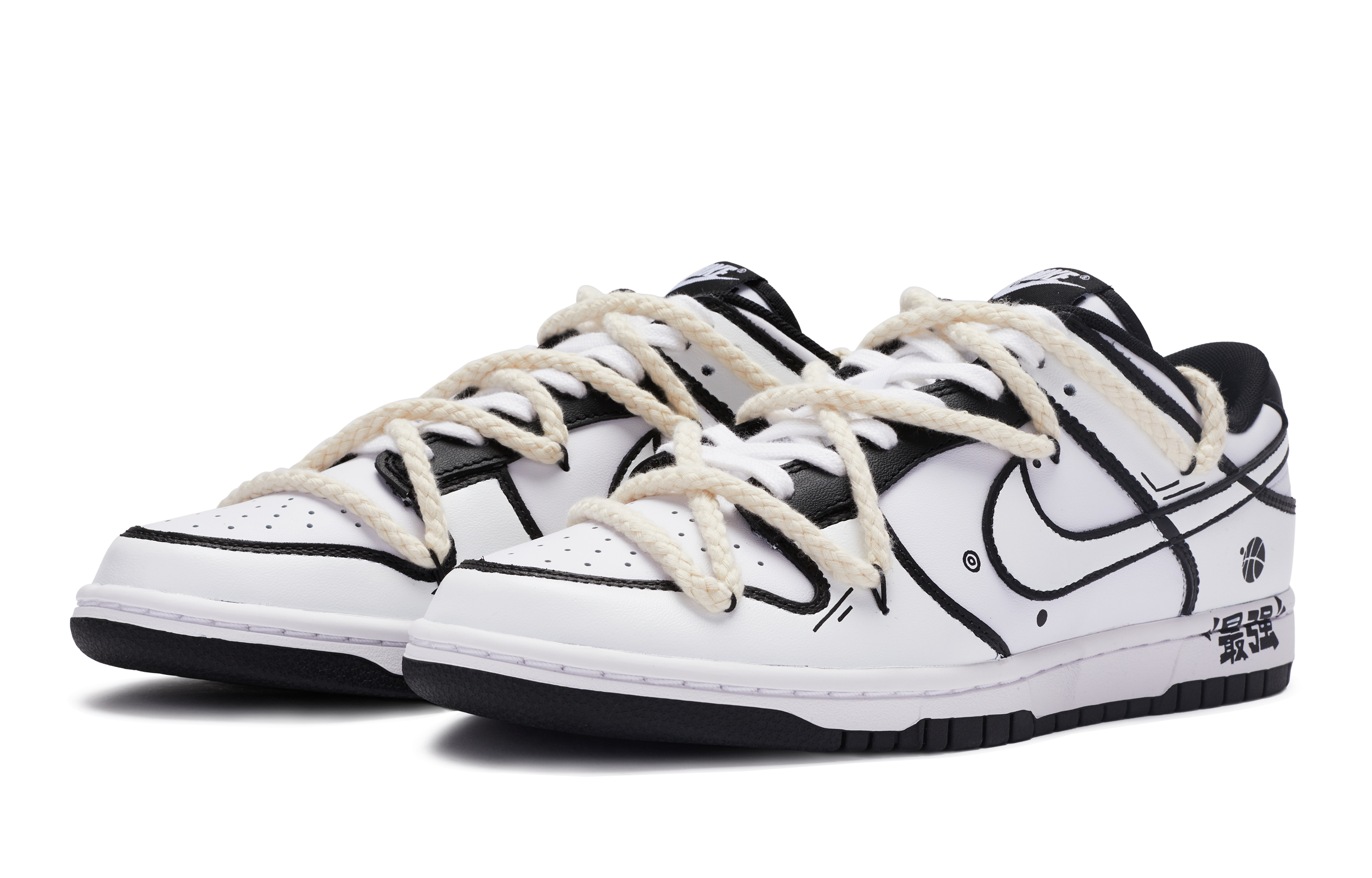 Lookbook (W) 나이키 덩크 로우 '열혈' (커스텀) DD1503-101(TeamR-女款山王风云S-BOX)