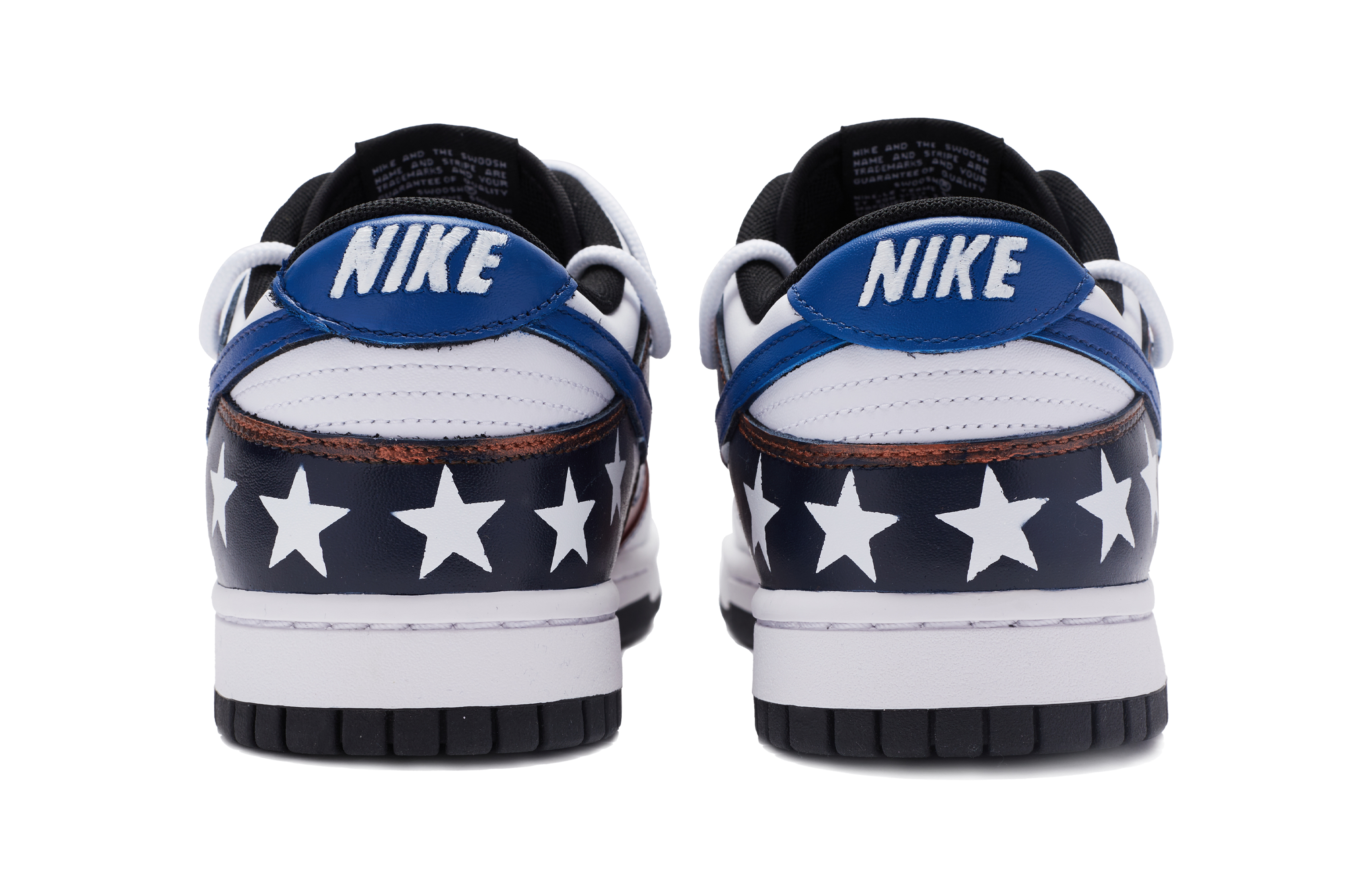Purchase (W) Nike Dunk Low カスタム "星条旗" (白青赤黒) DD1503-101(TeamR-女款团结之星)