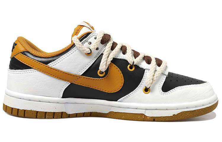 [Custom Shoes] (W) Nike Dunk Low 'Black Brown White Deconstructed' 圖 2