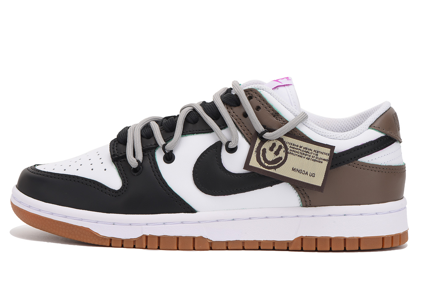 Order 【客製球鞋】Nike Dunk Low 禮袋 解構 低筒 滑板鞋 女款 黑棕