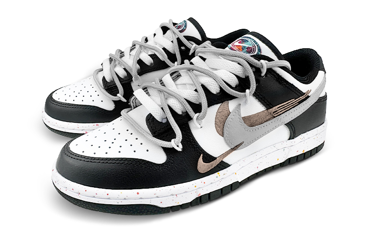 Lookbook (W) [Sepatu Kustom] Nike Dunk Low 'Hitam Kopi Multi-Warna' FD4623-131(Team叁-女款三钩黑咖SBOX)