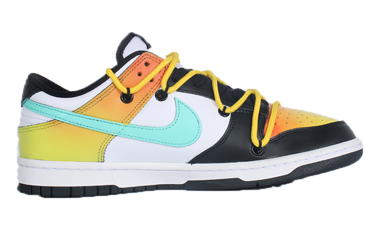 Lookbook (W) [Sepatu Kustom] Nike Dunk Low 'Panda Keberuntungan Hitam' CW1590-100(Team10-财富黑胶)