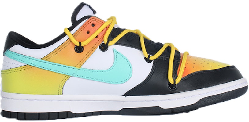 (W) 나이키 덩크 로우 '블랙 포춘 팬더' (커스텀) CW1590-100(Team10-财富黑胶) Lookbook (W) 나이키 덩크 로우 '블랙 포춘 팬더' (커스텀) CW1590-100(Team10-财富黑胶)