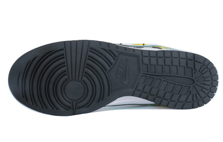 Sizing (W) [Sepatu Kustom] Nike Dunk Low 'Panda Keberuntungan Hitam' CW1590-100(Team10-财富黑胶)