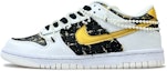Order (W) カスタム ナイキ ダンク ロー "黒金" (カスタム Nike Dunk Low "黒金") DH9765-100(Team79-女款黑金琉璃)