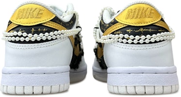 (W) カスタム ナイキ ダンク ロー "黒金" (カスタム Nike Dunk Low "黒金") DH9765-100(Team79-女款黑金琉璃) Purchase (W) カスタム ナイキ ダンク ロー "黒金" (カスタム Nike Dunk Low "黒金") DH9765-100(Team79-女款黑金琉璃)