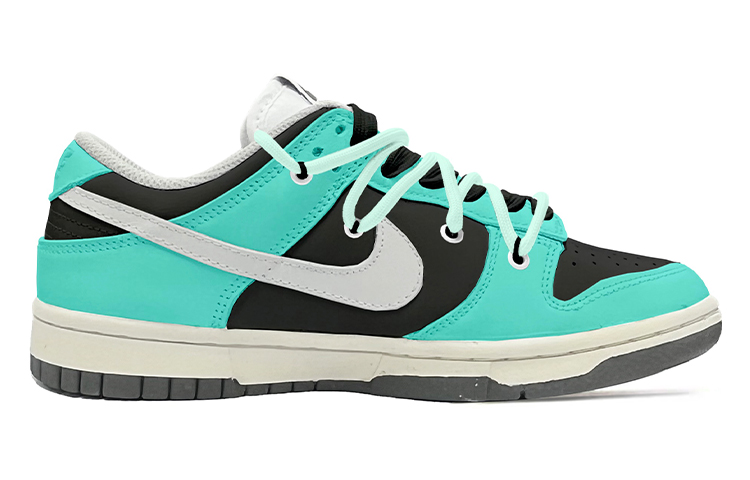 Order 【定製球鞋】 Nike Dunk Low 數字 字母 高街 低幫 板鞋 女款 黑綠