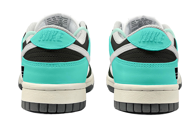 Shop 【定製球鞋】 Nike Dunk Low 數字 字母 高街 低幫 板鞋 女款 黑綠