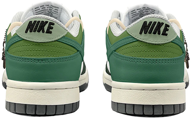 (W) 나이키 덩크 로우 '블랙 그린 로즈 체인' (커스텀) DD1503-117(TeamK-青藤玫瑰) Shop (W) 나이키 덩크 로우 '블랙 그린 로즈 체인' (커스텀) DD1503-117(TeamK-青藤玫瑰)