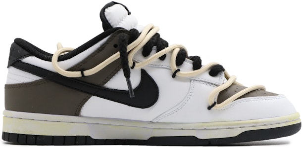 (W) オーダーシューズ【ウィメンズ】ナイキ ダンク ロー 'ブラックモカ' CW1590-100(Team57-女款炽焰) Order (W) オーダーシューズ【ウィメンズ】ナイキ ダンク ロー 'ブラックモカ' CW1590-100(Team57-女款炽焰)