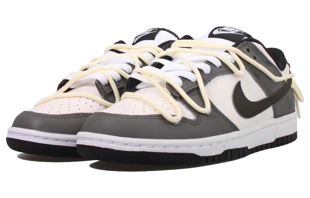 Lookbook (W) カスタム ナイキ ダンク ロー "ブラックモカ"
``` DD1503-101(Team33-黑摩卡-女款-灰棕）