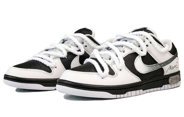 Lookbook (W) 【カスタムシューズ】(女性) ナイキ ダンク ロー 'ブラックムーンライトアニマルプリント' DD7099-001(Team27-女款黑色月光)